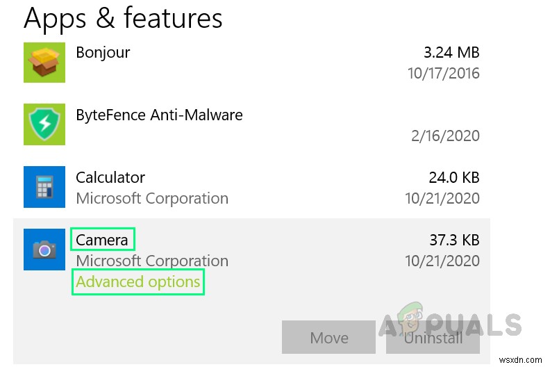 Windows 10에서 카메라 오류 코드:0x200F4246(0x80040154)을 수정하는 방법? 