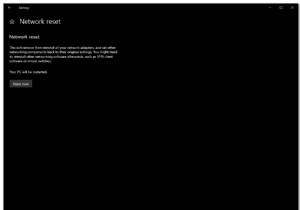 Windows 10에서 네트워크 설정을 재설정하는 방법 