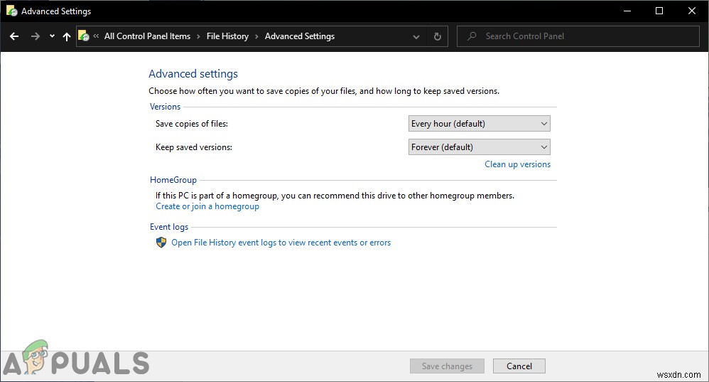 Windows 10에서 파일 기록을 활성화 또는 비활성화하는 방법은 무엇입니까? 