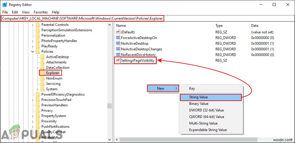 Windows 10에서 설정 페이지 가시성을 사용자 지정하는 방법은 무엇입니까? 