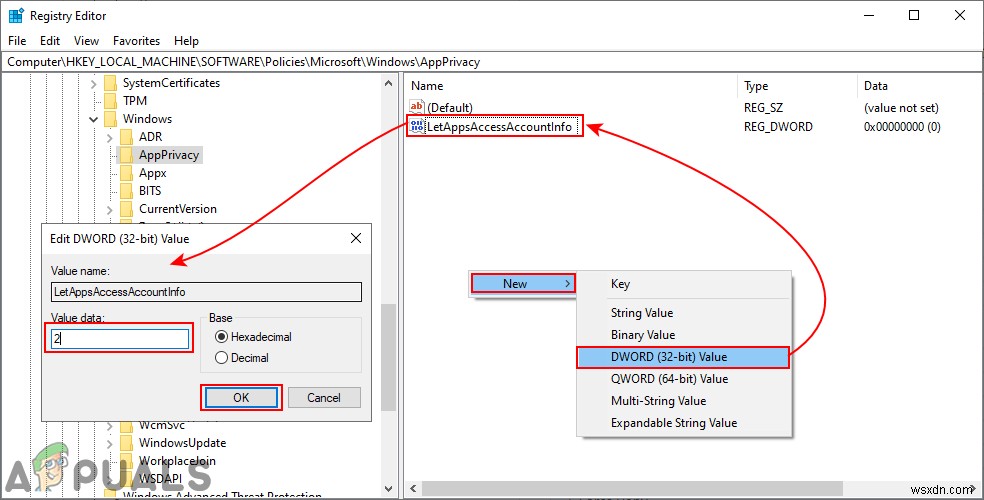 Windows 10에서 앱이 계정 정보를 얻지 못하도록 하는 방법은 무엇입니까? 