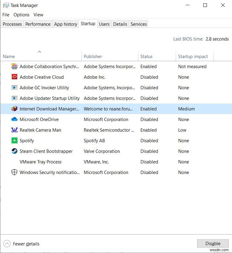 Windows 10에서  잘못된 프로세스 연결 시도  BSOD 를 수정하는 방법은 무엇입니까? 