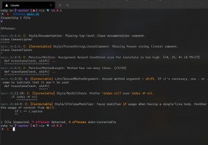 RuboCop을 사용한 루비 코드 린팅 및 자동 서식 지정 