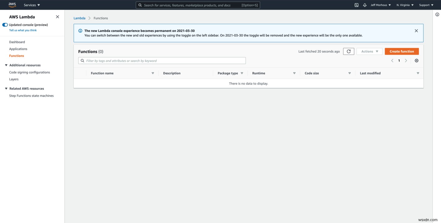 Ruby에서 AWS Lambda 함수 작성 