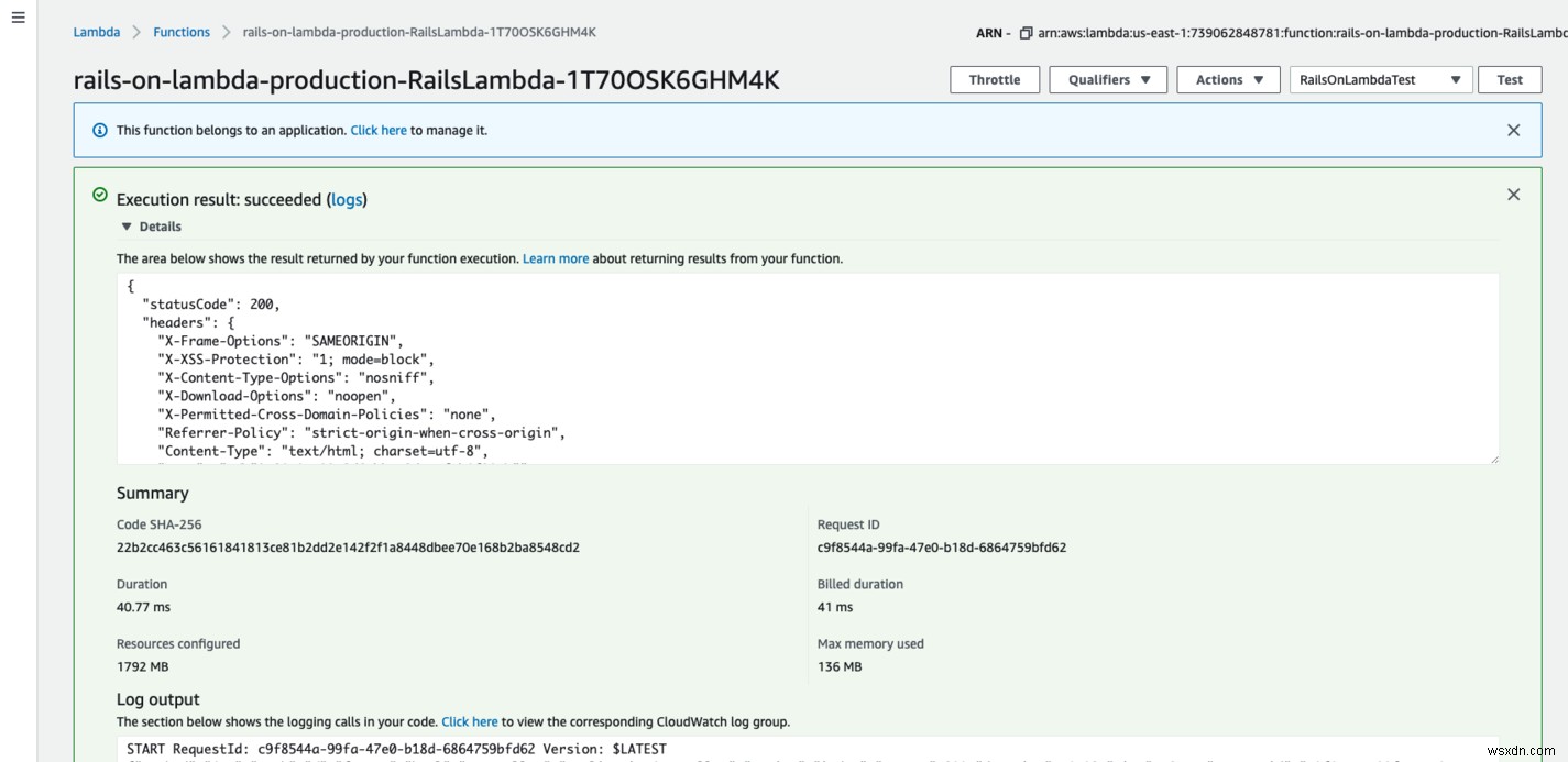 AWS Lambda에 Rails 배포 