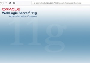 Oracle Apps 및 WebLogic 암호 변경 