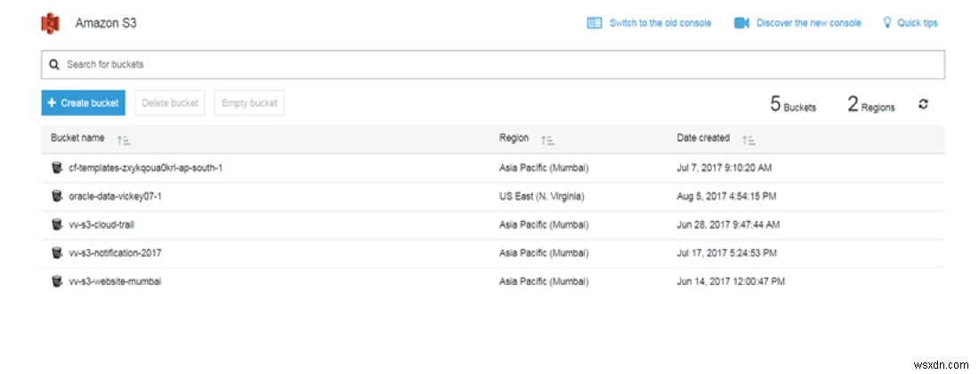 Amazon Simple Storage Service로 Oracle 백업 