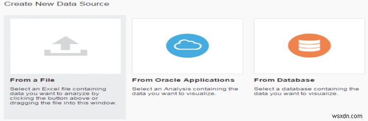 Oracle 데이터 시각화 데스크탑 