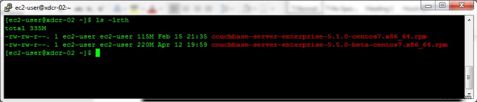 우아한 장애 조치 옵션을 사용하여 Couchbase Server의 롤링 업그레이드 