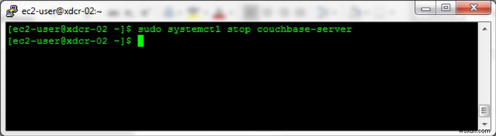 우아한 장애 조치 옵션을 사용하여 Couchbase Server의 롤링 업그레이드 