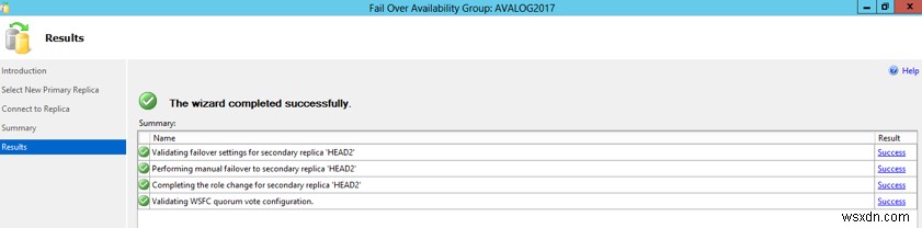 기존 AlwaysOn 데이터베이스에 대한 Microsoft SQL Server 로그 전달 