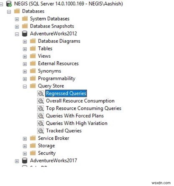 마이크로소프트 SQL 서버 쿼리 저장소 