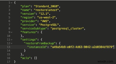 ObjectRocket에서 Postgres 백업을 복원하는 방법 