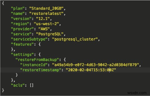 ObjectRocket에서 Postgres 백업을 복원하는 방법 