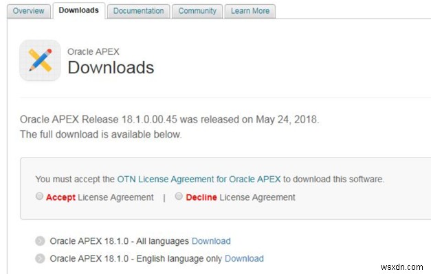 Oracle Application Express 소개 