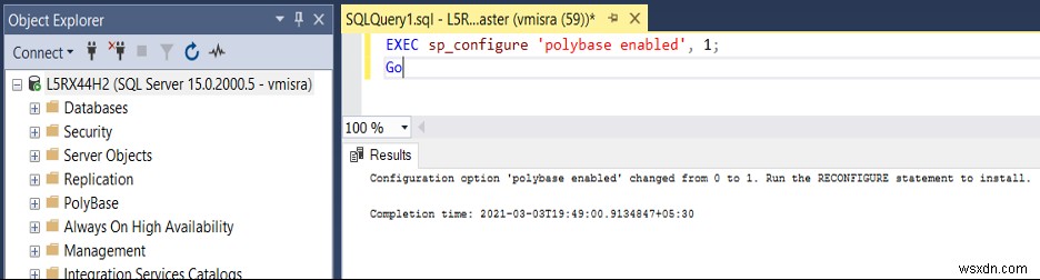 PolyBase를 통한 통합 데이터 플랫폼 및 데이터 가상화:1부 
