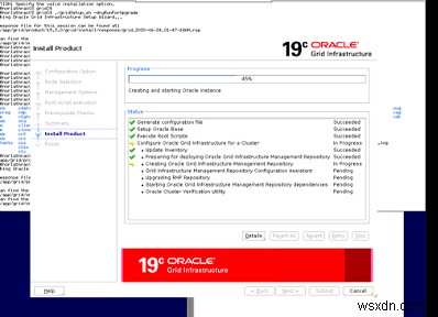 Oracle Grid를 12c에서 19c로 업그레이드 