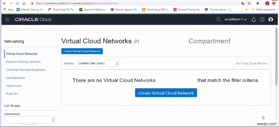 클라우드에서 Oracle Database(DBaaS) 생성 