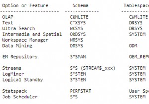 SYSAUX 테이블스페이스 관리 