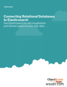 SQL 데이터에 Elasticsearch 기반 검색 및 시각화 추가 