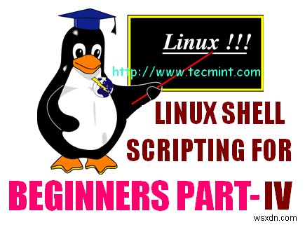 Linux 셸 프로그래밍의 수학적 측면 – 파트 IV 