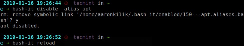 Bash-it – 스크립트와 별칭을 제어하는 ​​Bash 프레임워크 