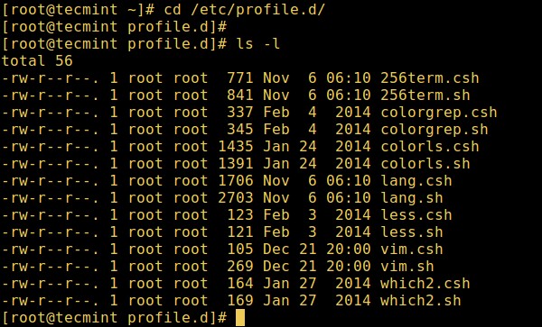 Linux의 셸 초기화 파일 및 사용자 프로필 이해 