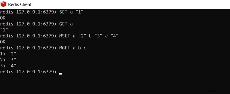 redis에서 여러 문자열 값을 설정하는 방법 – Redis MSET | MSETNX 