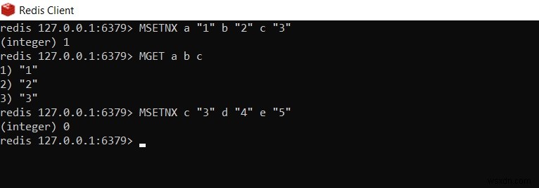 redis에서 여러 문자열 값을 설정하는 방법 – Redis MSET | MSETNX 