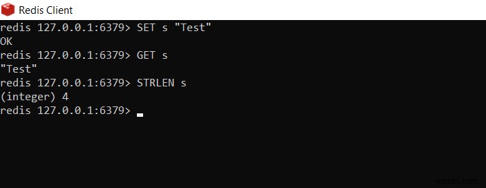 Redis STRLEN – redis 데이터 저장소에서 문자열 값의 길이를 가져오는 방법 