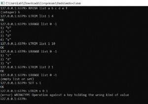 Redis LTRIM – redis 데이터 저장소에 저장된 기존 목록을 트리밍하는 방법 