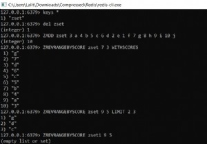 Redis ZREVRANGEBYSCORE – 점수 범위 및 내림차순으로 정렬된 집합의 요소를 가져오는 방법 