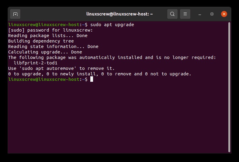 Ubuntu Linux를 업데이트하는 방법 [서버 및 데스크탑] 
