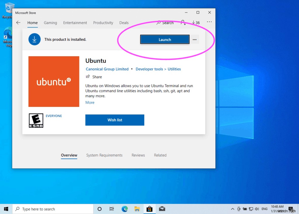 Windows 10에서 Bash(Linux Shell) 설치 및 사용 방법 [자습서] 