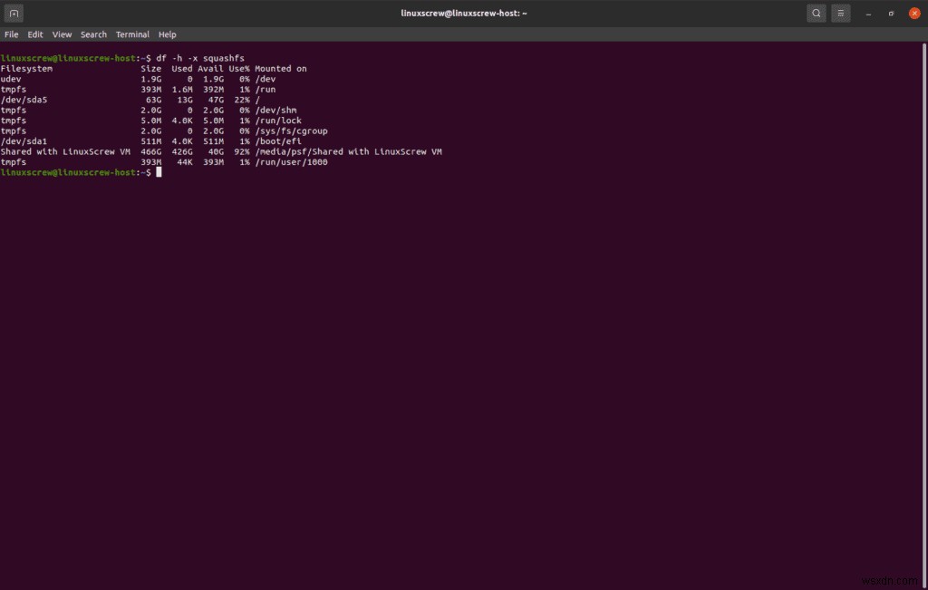 Ubuntu에서 사용 가능한 디스크 공간 확인 [가이드] 