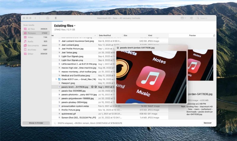 Mac에서 사진 라이브러리를 복원하는 방법