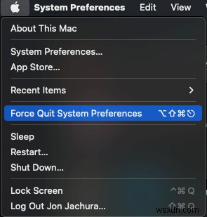 MacBook Pro에서 실행 중인 앱을 닫는 방법