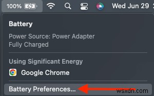 MacBook에서 배터리 상태를 확인하는 방법