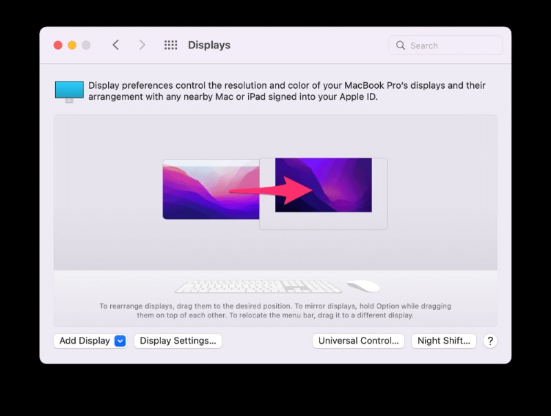 iMac을 MacBook Pro의 모니터로 사용하는 방법