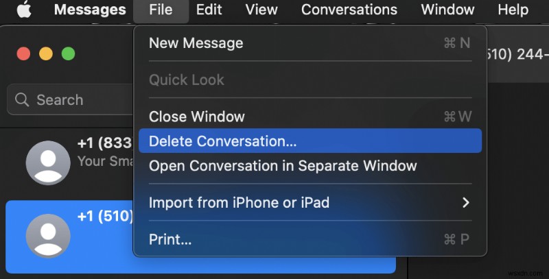 MacBook Pro에서 메시지를 삭제하는 방법