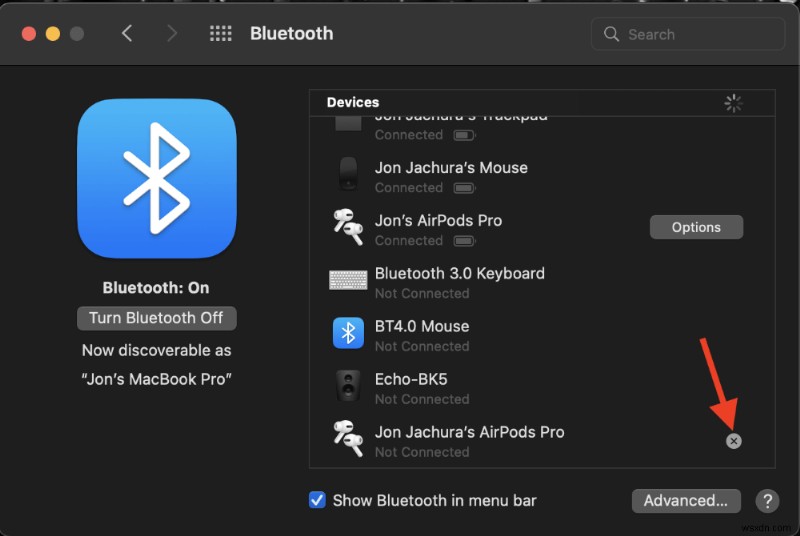 Bluetooth 헤드폰을 MacBook Pro에 연결하는 방법