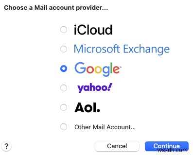 MacBook Pro에서 이메일을 설정하는 방법