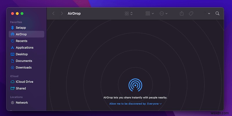 MacBook Pro에서 AirDrop을 켜는 방법