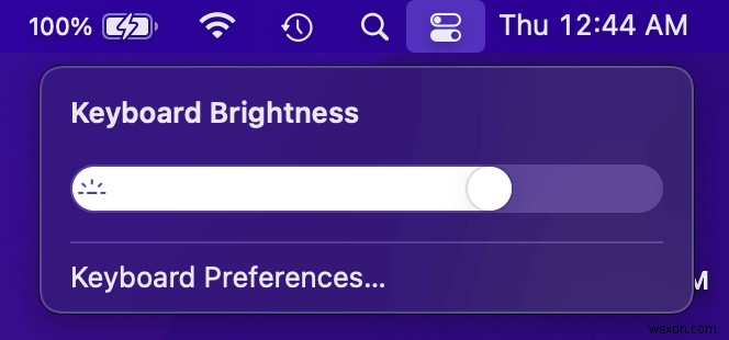 MacBook Pro에서 키보드 조명을 켜는 방법