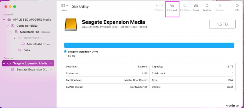 Mac에 Seagate 외장 드라이브가 표시되지 않는 문제를 해결하는 방법