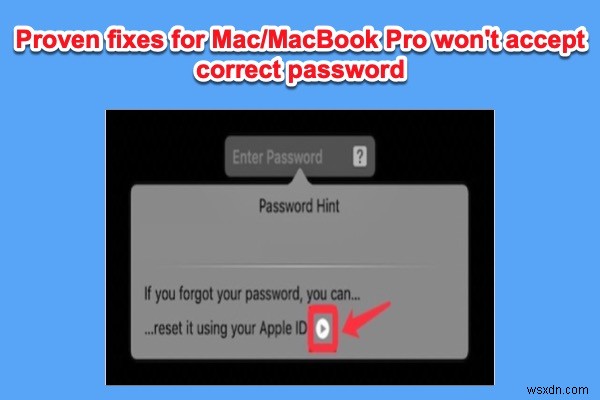 Mac Air 비밀번호를 잊으셨습니까? Mac 비밀번호를 복구/재설정하는 방법