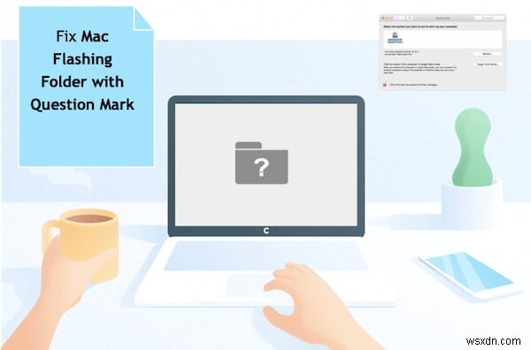 CD가 없는 Mac(MacBook)에서 물음표가 있는 폴더를 수정하는 방법은 무엇입니까?