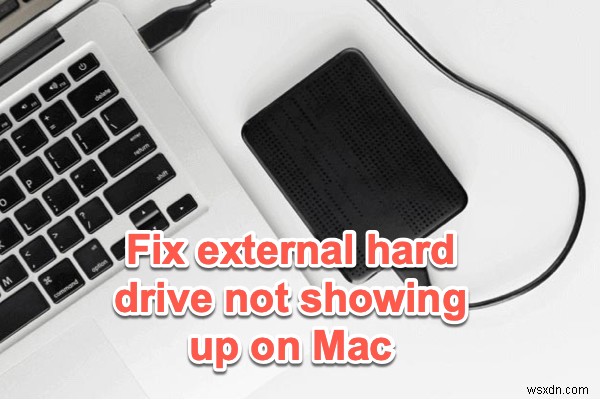 Mac Monterey에서 외장 하드 드라이브가 표시되지 않습니까? 해결 방법!