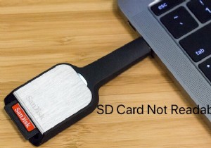 Mac에서 읽을 수 없는 SD 카드를 수정하는 방법은 무엇입니까?