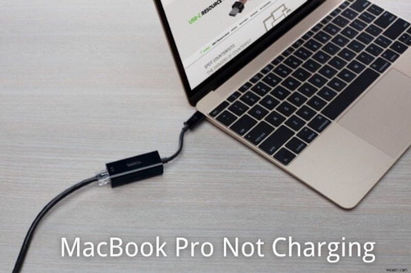 MacBook Pro가 충전되지 않습니다. 어떻게 해야 합니까?